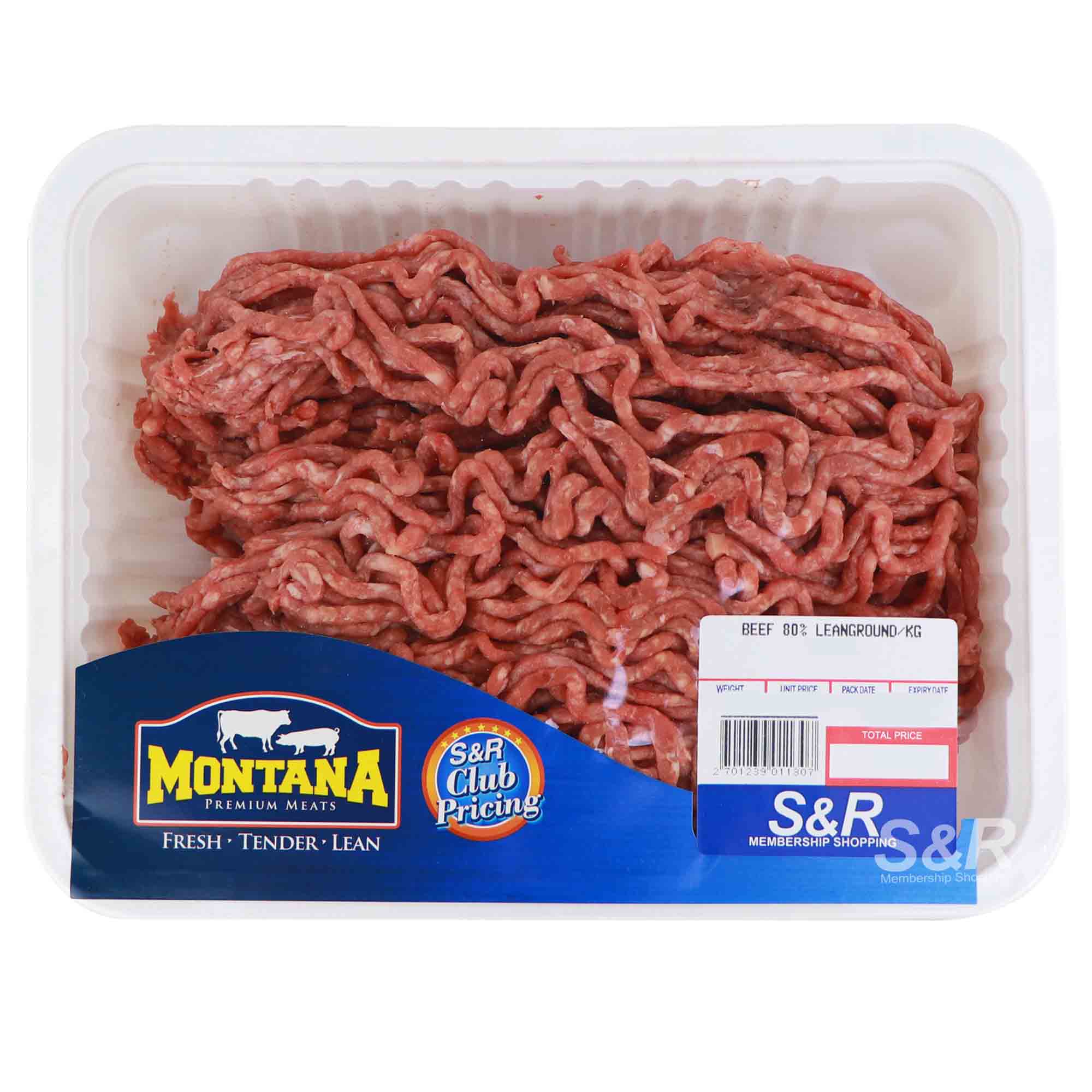 Montana Premium Meats 80 Lean Ground Beef approx. 2kg